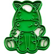 Vykrojto Zebra 69 × 80 mm, animals - Cookie Cutter