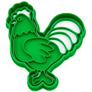 Vykrojto Rooster 2 73 × 91 mm, Easter - Cookie Cutter