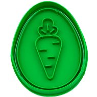 Vykrojto Eggs with carrots 58 × 72 mm, Easter - Cookie Cutter