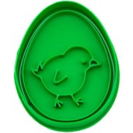 Vykrojto Egg with chick 58 × 72 mm, Easter - Cookie Cutter