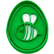 Vykrojto Egg with bee 58 × 72 mm, Easter - Cookie Cutter