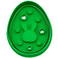 Vykrojto Egg with bunny 3, 58 × 72 mm, Easter - Cookie Cutter