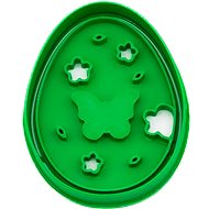 Vykrojto Egg with butterfly 58 × 72 mm, Easter - Cookie Cutter
