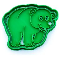 Vykrojto Bear 81 × 66 mm, animals - Cookie Cutter