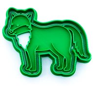 Vykrojto Wolf 81 × 64 mm, animals - Cookie Cutter