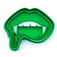 Vykrojto Vampire teeth 70 × 58 mm - Cookie Cutter