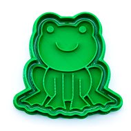 Vykrojto Frog 66 × 64 mm, animals - Cookie Cutter