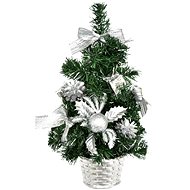 DOMMIO Christmas tree decorated - silver, 35 cm - Christmas Tree