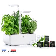 Véritable CLASSIC - Automatic planter, white + 4 herb refills - Smart Flower Pot
