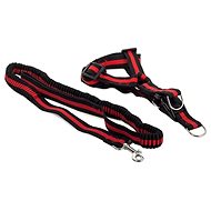 Verk 19115 Nylon with leash 200 × 2.5 cm red - Harness