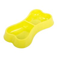 Verk 19113 for dogs and cats double, yellow - Dog Bowl