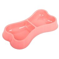 Verk 19113 for dogs and cats double, pink - Dog Bowl