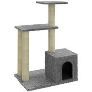VidaXL Cat scratcher with sisal posts light grey 71 cm - Cat Scratcher
