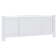 SHUMEE Kryt na radiátor MDF, bílý, 205 cm - Radiator Cover