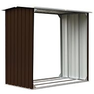 SHUMEE Dřevník, ocel 172 × 91 × 154 cm - Dřevník