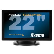 22" iiyama ProLite T2233MSC MultiTouch Black - LCD Monitor