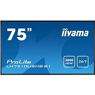 75" iiyama LH7510USHB-B1 - Nagyformátumú kijelző