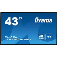 43" iiyama ProLite LE4340UHS-B1 - Large-Format Display