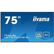 75" iiyama LE7540UHS-B1 - Large-Format Display