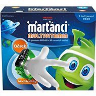Marťánci multivitamin MIX 50+50 tablet + DÁREK Marťahodinky - Multivitamin