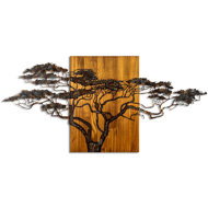 Wallity Decorative wooden wall accessory Acacia tree - Decoration