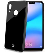 CELLY Diamond Tempered Glass and TPU for Huawei P20 Lite Black - Phone Cover