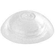 WALTECO Door stop, diameter 30 mm, transparent, 10 pcs - Doorstop