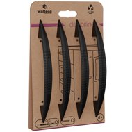 Walteco Set of furniture handles Jamo spacing 128 mm, matte black, 4 pcs - Grip Handle