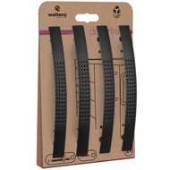 Walteco Set of furniture handles Portos spacing 128 mm, mat black, 4 pcs - Grip Handle