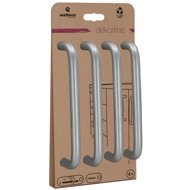 Walteco Set of furniture handles Gissi spacing 160 mm, matt chrome, 4 pcs - Grip Handle