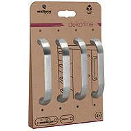 Walteco Galileo Set of furniture handles pitch 96 mm, brushed satin nickel, 4 pcs - Grip Handle