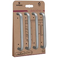 Walteco Set of furniture handles Gissi 128 mm, matt chrome, 4 pcs - Grip Handle