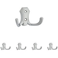 Walteco Romana II Hanger, Matte Chrome, 5pcs - Coat Hanger