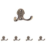 Walteco Věšák Rose, bronz, 5 ks - Coat Hanger