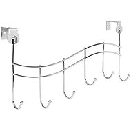 Walteco Door hanger Wave, 6 hooks, 40 mm, chrome - Coat Hanger