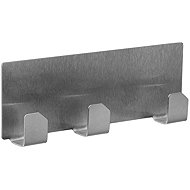 Walteco Self-adhesive triple hook QF22, stainless steel - Coat Hanger