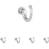 Walteco Věšák Brent II, chrom, 5 ks - Coat Hanger