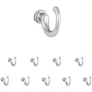 Walteco Brent II Hanger, Chrome, 10pcs - Coat Hanger