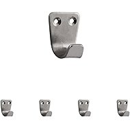 Walteco Small Hook, Chrome, 5pcs - Coat Hanger