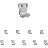 Walteco Small Hook, Matte Chrome, 10pcs - Coat Hanger