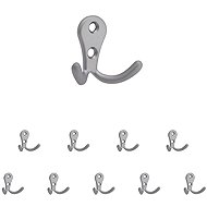 Walteco Romero II A Hanger, Matt Chrome, 10pcs - Coat Hanger