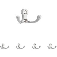 Walteco Romero II Hanger, Matte Chrome, 5pcs - Coat Hanger