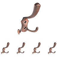 Walteco Romana I Hanger, Antique Copper, 5 pcs - Coat Hanger