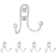 Walteco Lorex II Hanger, Matte Chrome, 5pcs - Coat Hanger