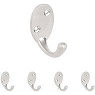 Walteco Polaris Hook, Matt Nickel, 5pcs - Coat Hanger