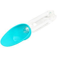Waudog Silicone pet bottle strainer, turquoise - Travel Bowl for Dogs and Cats