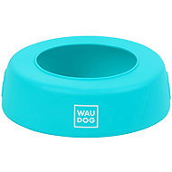 Waudog Non-spill silicone bowl 750 ml, turquoise - Dog Bowl
