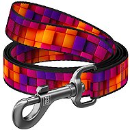 WAUDOG Nylon leash 3D cubes (S/122 cm/1,5 cm) - Leash