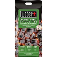 Weber coconut shell briquettes 4 kg - BBQ Briquettes