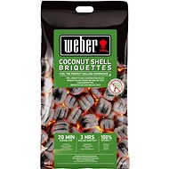 Weber coconut shell briquettes 8 kg - BBQ Briquettes